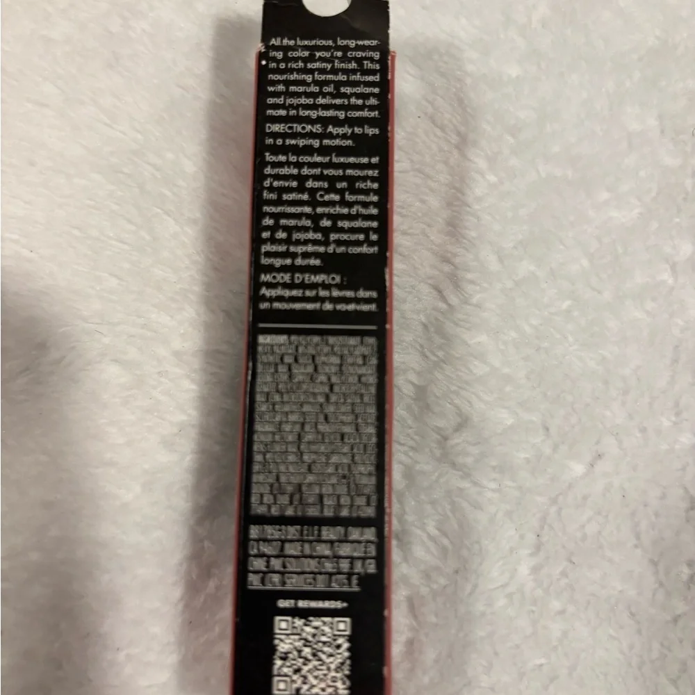 e.l.f. O Face Satin Lipstick, Dirty Talk, 0.13 oz